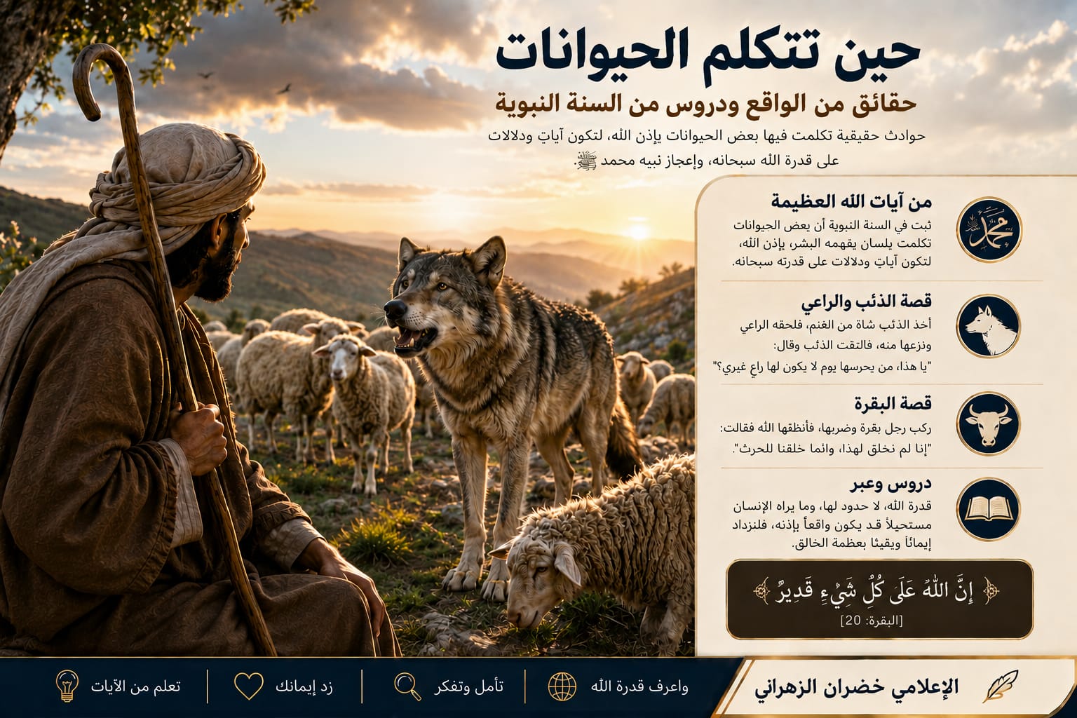 حين تكلم الحيوان