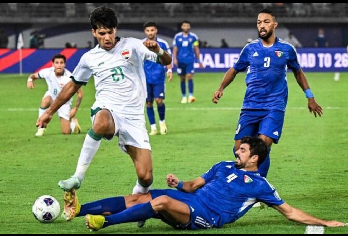 العراق يحسم القمة أمام الكويت 3 - 2 في خليجي 27
