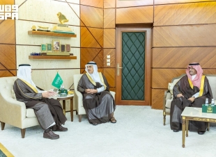 أمير الشرقية يستقبل أمين المنطقة