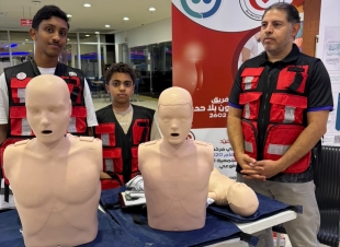 مسعفون بلا حدود يعزز الوعي الإسعافي في احتفالات اليوم الوطني