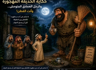 حكاية الحديقة المهجورة والرجل العملاق المتوحش... وأنت الفطن!