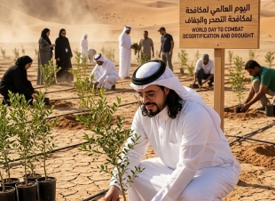 اليوم العالمي لمكافحة التصحر والجفاف الأرض أمانة في أعناقنا