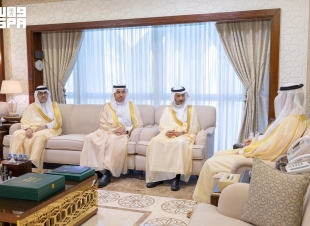نائب أمير المنطقة الشرقية يستقبل رئيس جامعة الإمام عبدالرحمن بن فيصل
